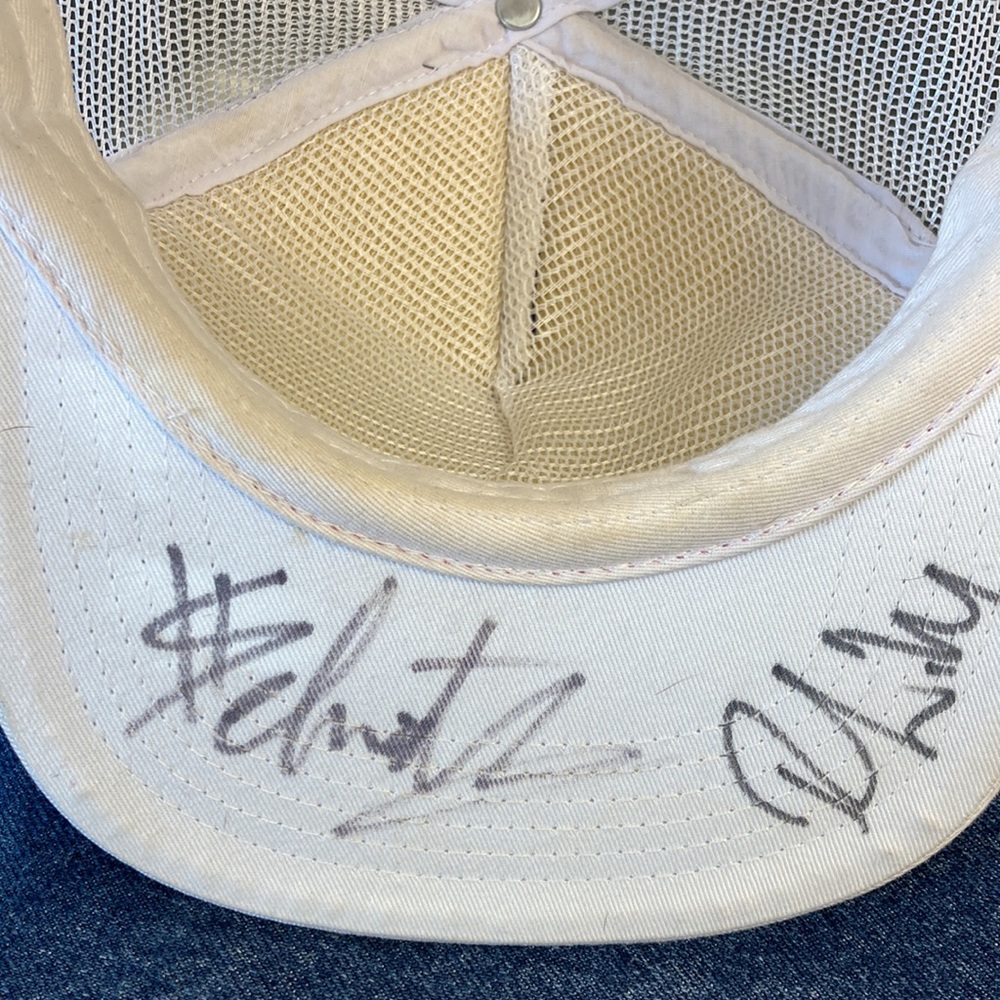 Nitro Circus Live hat, cap, autographed Stars and Stripes, Red White and Blue